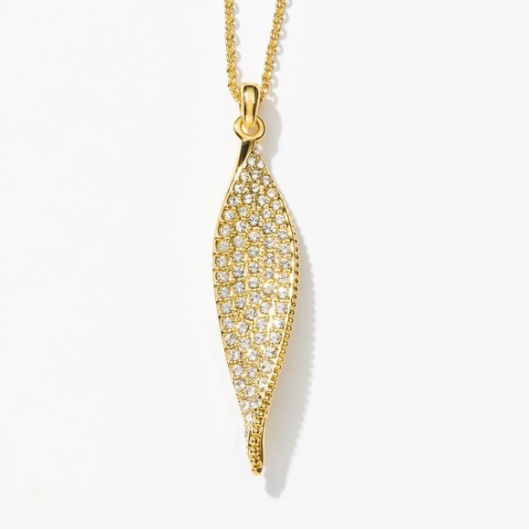 Swarovski Jewelry - Touchstone Crystal by Swarovski Do the Twist Pendant Golden adjustable